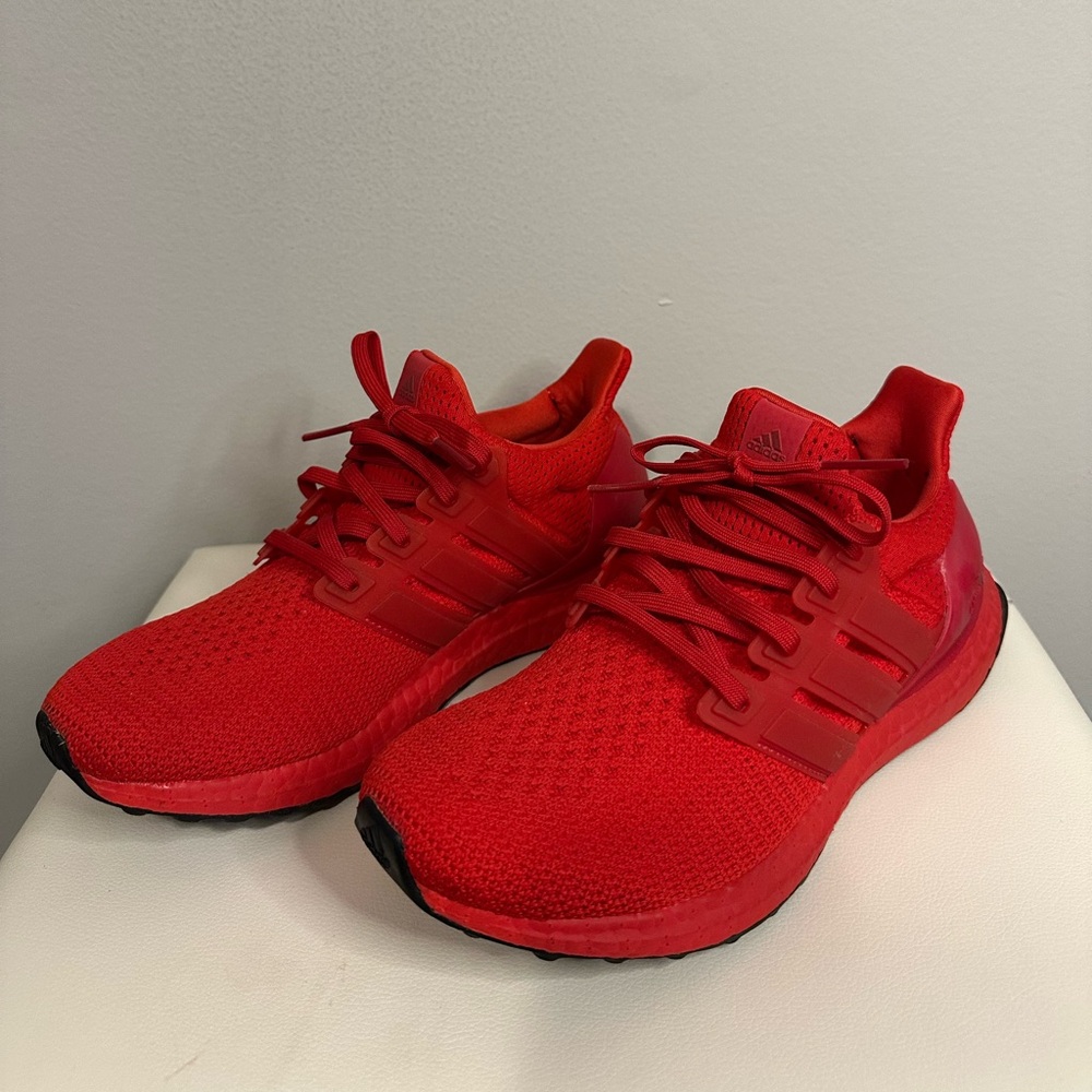 Adidas Red Running Shoes